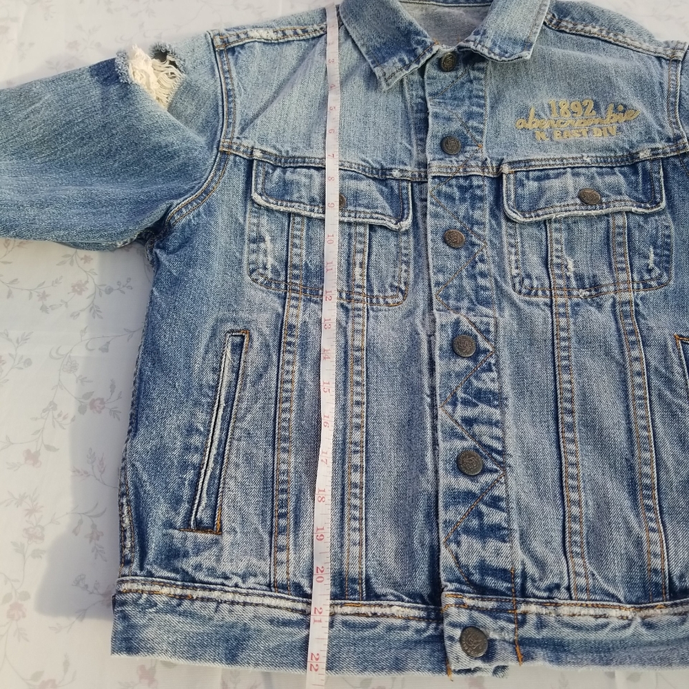 Abercrombie 1892 N. EAST DIV.  vintage denim jacke